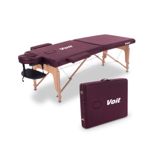 Voit 55003 Masaj Masası Katlanabilir ve Kolay Taşınır - Bordo